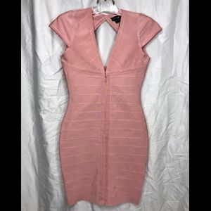 MAPS soft pink dress